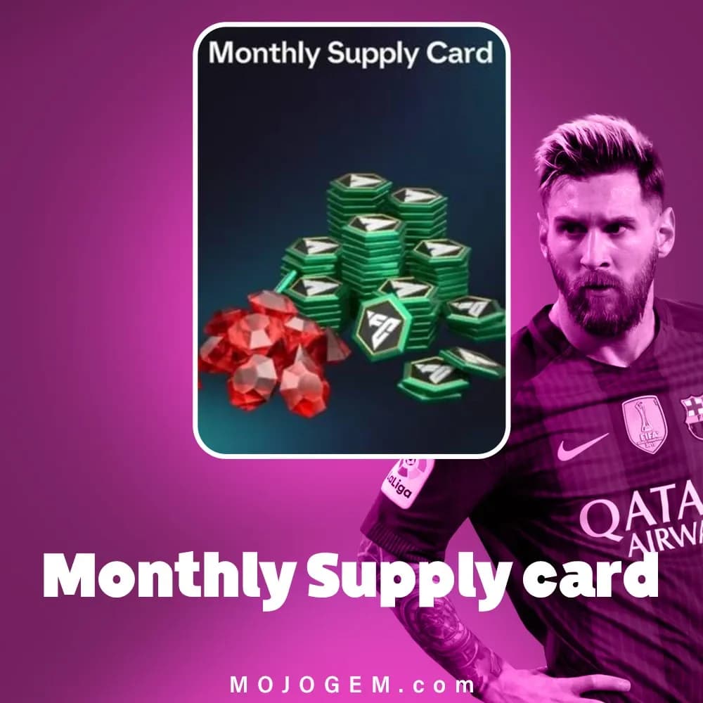 آفر Monthly Supply Card اف سی موبایل (FC Mobile)