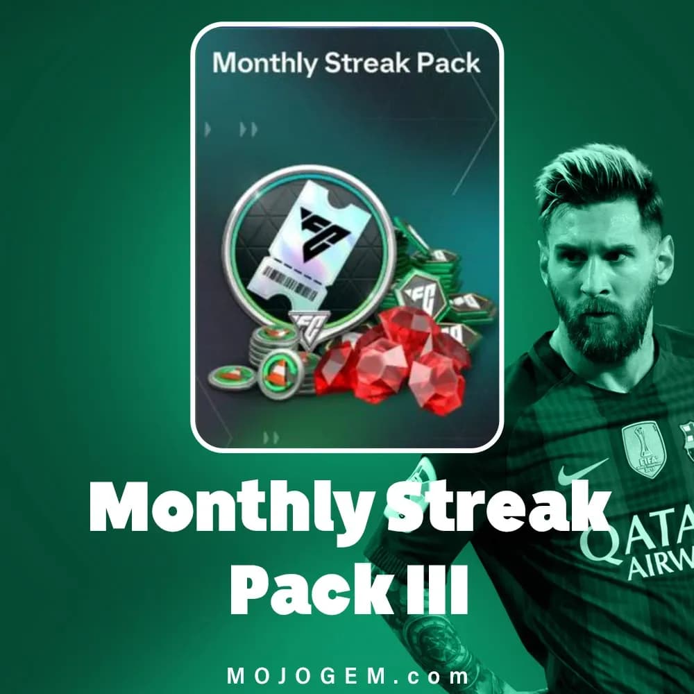آفر Monthly Streak pack III اف سی موبایل (FC Mobile)