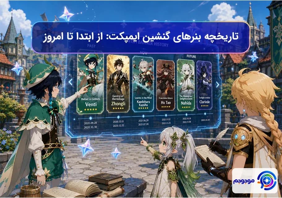 تاریخچه بنرهای گنشین ایمپکت از ابتدا تا امروز!