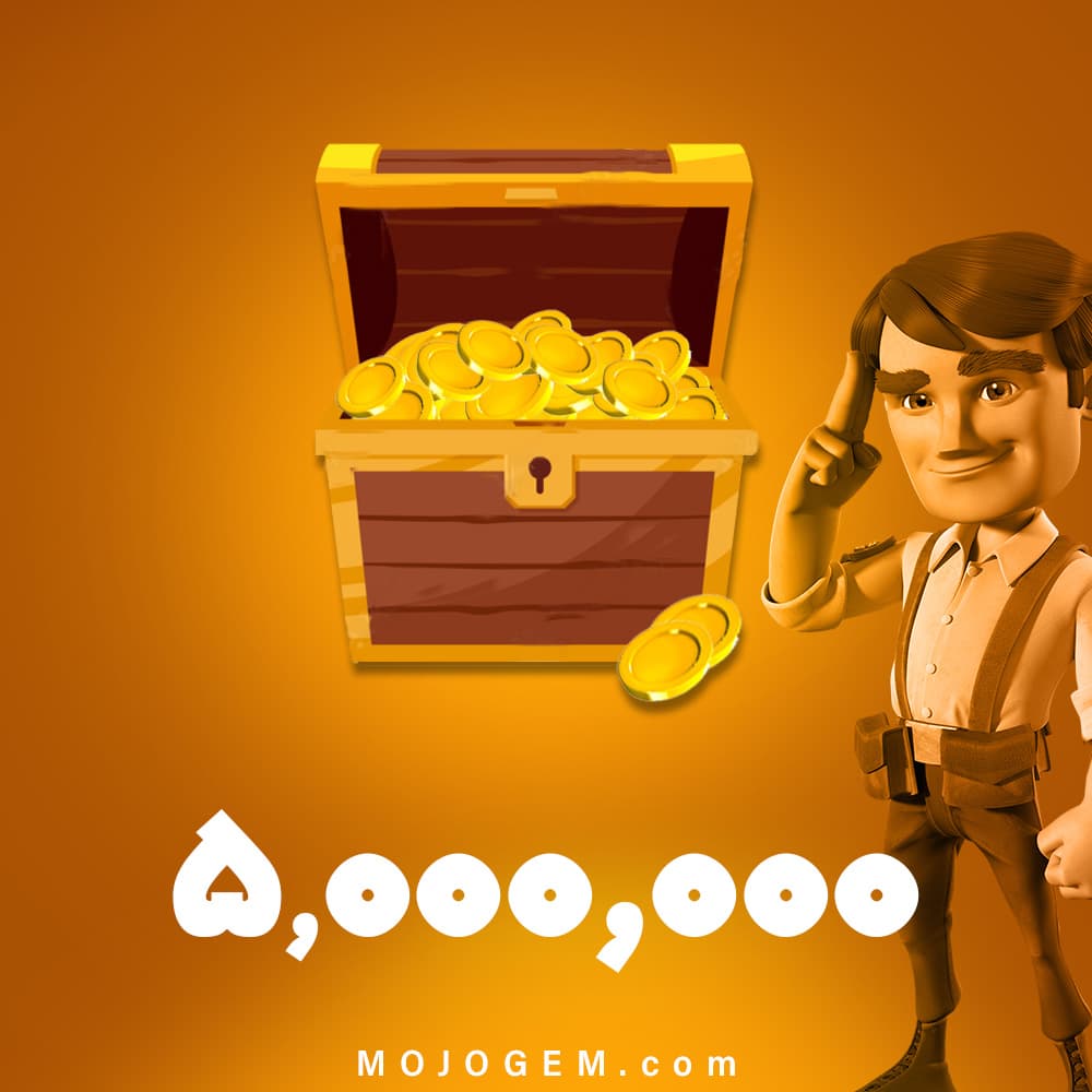 5,000,000 سکه هی دی (Hay Day) | لول 40 تا 59