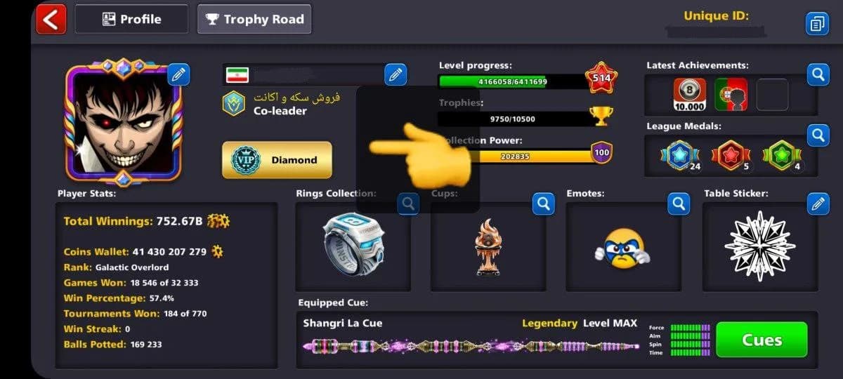 سطح vip اکانت