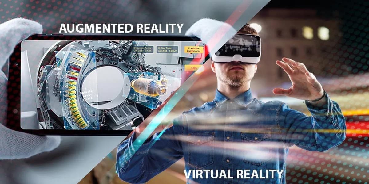 واقعیت مجازی (VR) و واقعیت افزوده (AR)