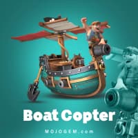 آفر اسکین Boat Copter کلش اف کلنز (Clash of Clans)