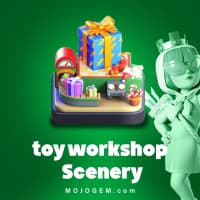 آفر منظره Toy Workshop Scenery کلش اف کلنز (Clash of Clans)