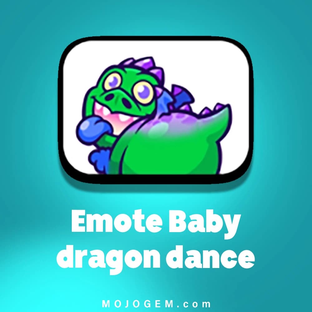 آفر Emote Baby dragon dance کلش رویال (Clash Royale)