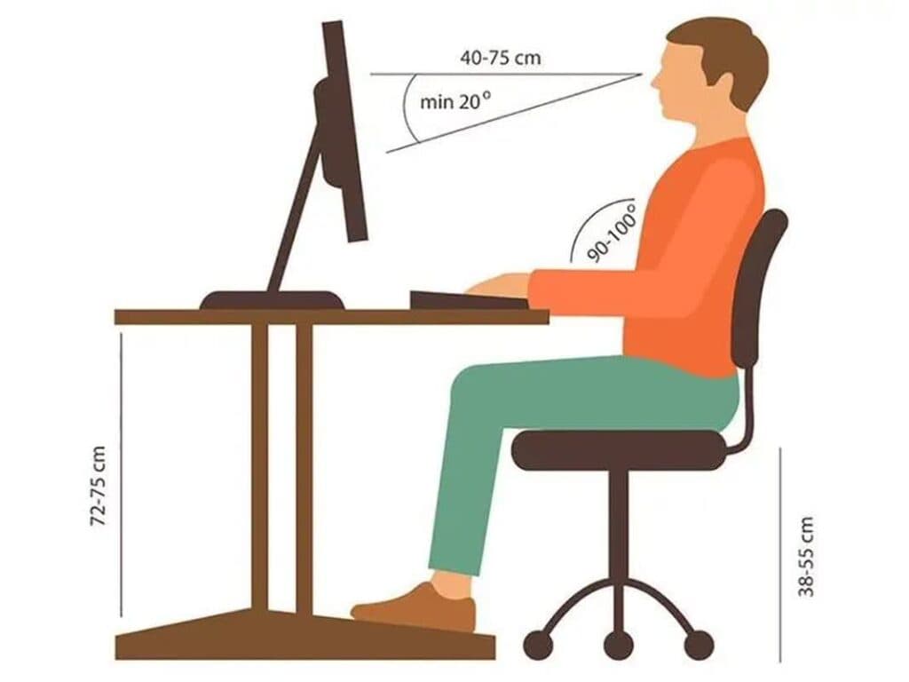وضعیت بدنی مناسب در هنگام بازی